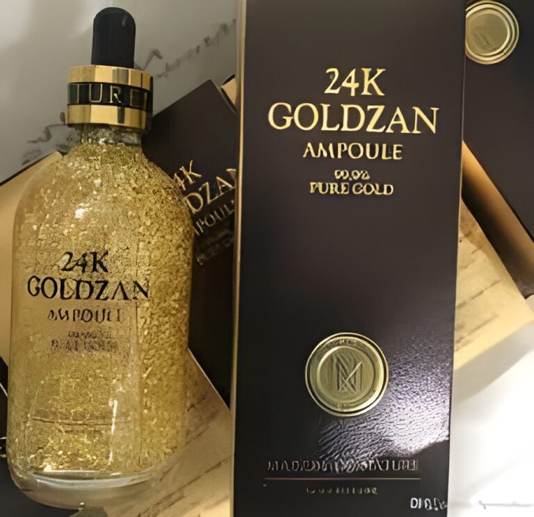 24K Goldzan Ampoule Serum – Anti-Aging, Whitening & Hydrating Gold Serum for Glowing Skin | Miyari.pk