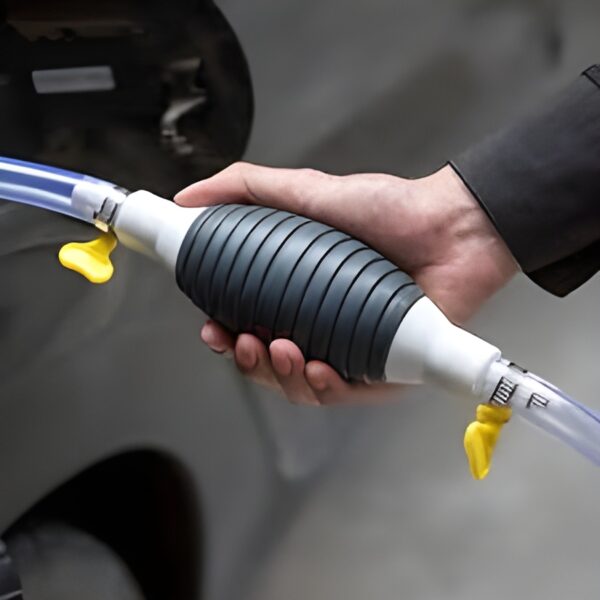Manual Fuel Transfer Siphon Pump – Multipurpose Liquid Sucker for Gasoline, Diesel, Water & Oil | Portable Hand Siphon Pump with High Flow Pipe | Miyari.pk