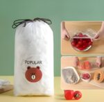 Disposable Elastic Food Covers – Stretchable Plastic Wrap Lids for Bowls, Plates, Cups & Kitchen Storage | Fresh Keeping Covers | Miyari.pk