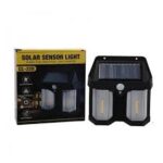 Double Head Antique Solar Wall Lamp with Motion Sensor – Outdoor Waterproof LED Light for Courtyard, Villa, Garden, Garage | Miyari.pk