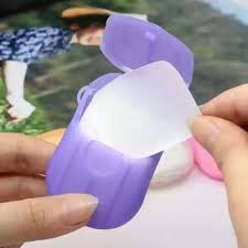 Travel Scented Paper Soap Sheets – Portable & Disposable Hand Wash – 20 Sheets