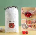 Disposable Elastic Food Covers – Stretchable Plastic Wrap Lids for Bowls, Plates, Cups & Kitchen Storage | Fresh Keeping Covers | Miyari.pk