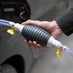 Manual Fuel Transfer Siphon Pump – Multipurpose Liquid Sucker for Gasoline, Diesel, Water & Oil | Portable Hand Siphon Pump with High Flow Pipe | Miyari.pk
