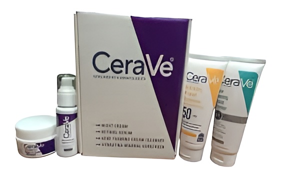 CeraVe 4 in 1 Skin Care Kit – Cleanser, Moisturizer & Hydration Set (Original)