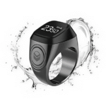 Smart Digital Tasbih Ring – Zikr Tally Counter with Prayer Time Reminder | Miyari.pk
